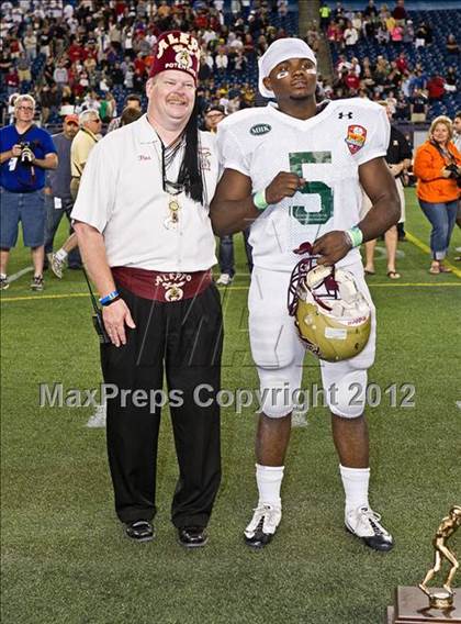 Thumbnail 1 in  MHSFCA/Aleppo Shriners All-Star Classic (North vs. South) photogallery.
