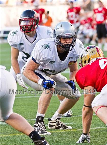 Thumbnail 3 in  MHSFCA/Aleppo Shriners All-Star Classic (North vs. South) photogallery.