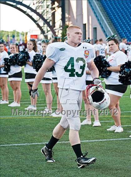 Thumbnail 1 in  MHSFCA/Aleppo Shriners All-Star Classic (North vs. South) photogallery.