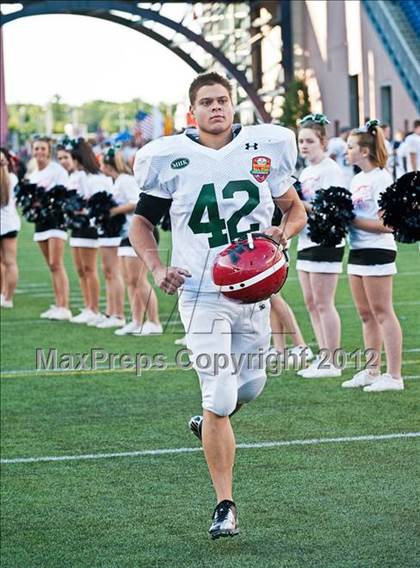 Thumbnail 2 in  MHSFCA/Aleppo Shriners All-Star Classic (North vs. South) photogallery.