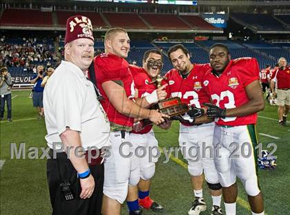 Thumbnail 2 in  MHSFCA/Aleppo Shriners All-Star Classic (North vs. South) photogallery.