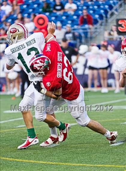 Thumbnail 2 in  MHSFCA/Aleppo Shriners All-Star Classic (North vs. South) photogallery.