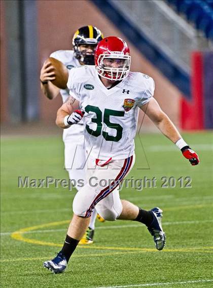 Thumbnail 1 in  MHSFCA/Aleppo Shriners All-Star Classic (North vs. South) photogallery.