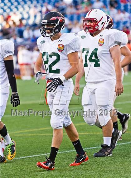 Thumbnail 1 in  MHSFCA/Aleppo Shriners All-Star Classic (North vs. South) photogallery.