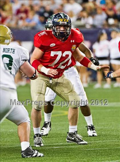 Thumbnail 2 in  MHSFCA/Aleppo Shriners All-Star Classic (North vs. South) photogallery.