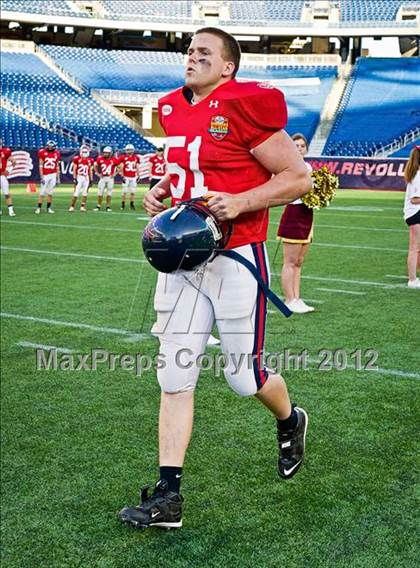 Thumbnail 2 in  MHSFCA/Aleppo Shriners All-Star Classic (North vs. South) photogallery.