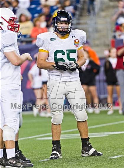 Thumbnail 1 in  MHSFCA/Aleppo Shriners All-Star Classic (North vs. South) photogallery.