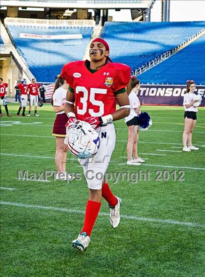 Thumbnail 1 in  MHSFCA/Aleppo Shriners All-Star Classic (North vs. South) photogallery.