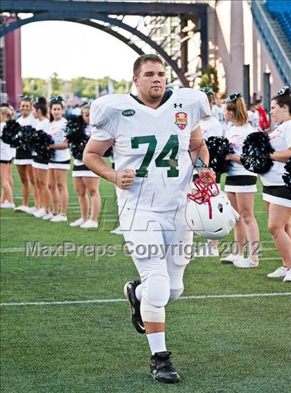Thumbnail 1 in  MHSFCA/Aleppo Shriners All-Star Classic (North vs. South) photogallery.