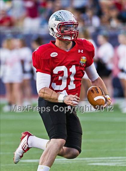 Thumbnail 1 in  MHSFCA/Aleppo Shriners All-Star Classic (North vs. South) photogallery.