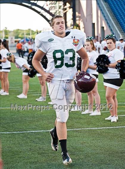 Thumbnail 1 in  MHSFCA/Aleppo Shriners All-Star Classic (North vs. South) photogallery.