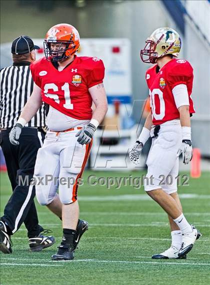 Thumbnail 3 in  MHSFCA/Aleppo Shriners All-Star Classic (North vs. South) photogallery.