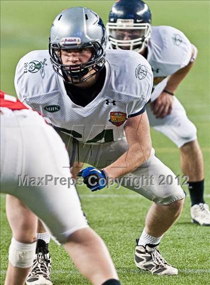Thumbnail 1 in  MHSFCA/Aleppo Shriners All-Star Classic (North vs. South) photogallery.