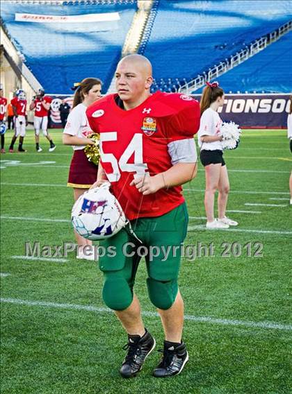 Thumbnail 1 in  MHSFCA/Aleppo Shriners All-Star Classic (North vs. South) photogallery.