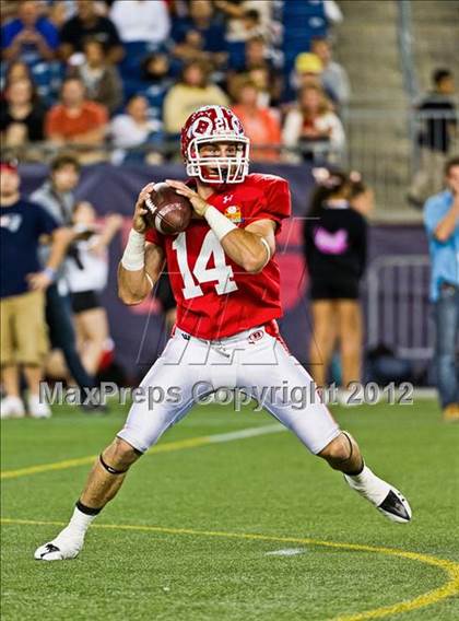 Thumbnail 1 in  MHSFCA/Aleppo Shriners All-Star Classic (North vs. South) photogallery.