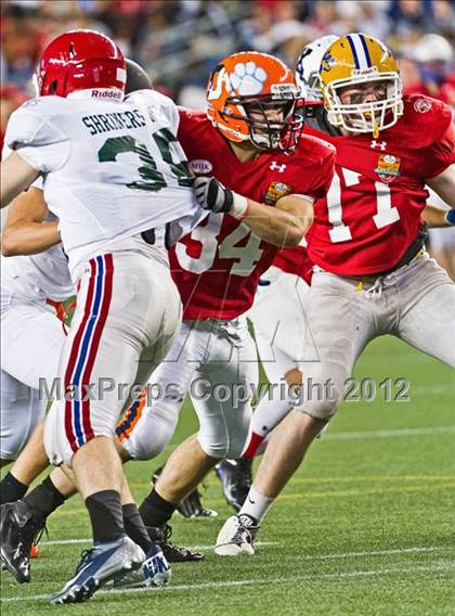 Thumbnail 3 in  MHSFCA/Aleppo Shriners All-Star Classic (North vs. South) photogallery.