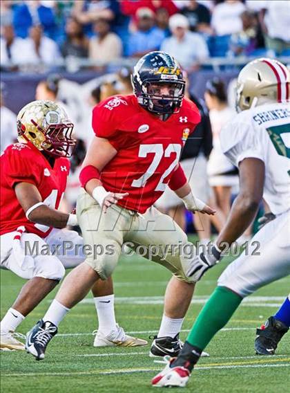 Thumbnail 1 in  MHSFCA/Aleppo Shriners All-Star Classic (North vs. South) photogallery.