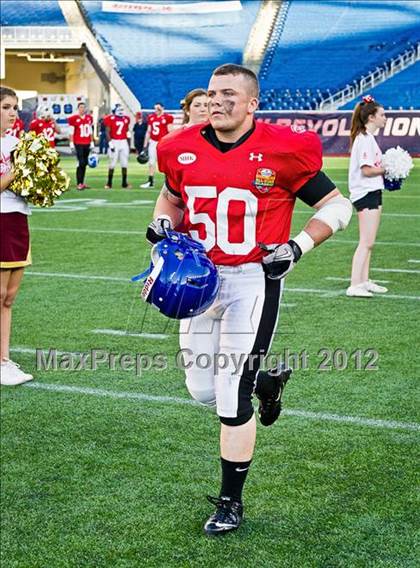 Thumbnail 1 in  MHSFCA/Aleppo Shriners All-Star Classic (North vs. South) photogallery.