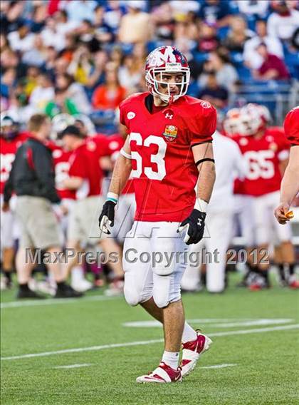 Thumbnail 2 in  MHSFCA/Aleppo Shriners All-Star Classic (North vs. South) photogallery.