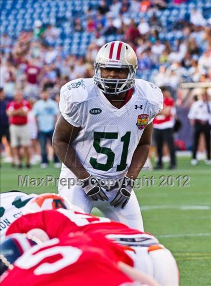 Thumbnail 1 in  MHSFCA/Aleppo Shriners All-Star Classic (North vs. South) photogallery.