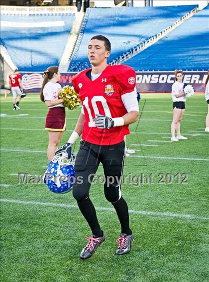 Thumbnail 2 in  MHSFCA/Aleppo Shriners All-Star Classic (North vs. South) photogallery.