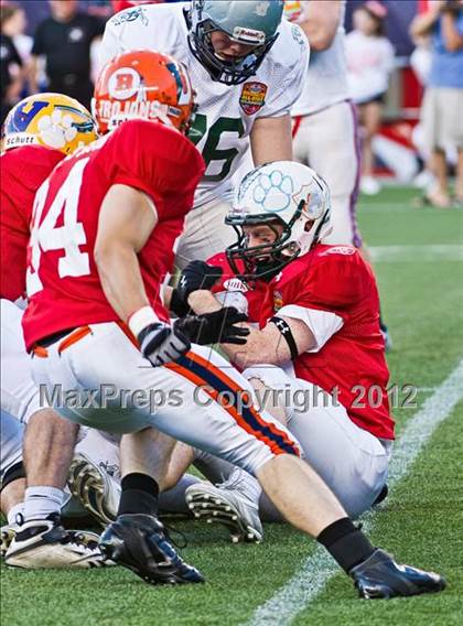Thumbnail 1 in  MHSFCA/Aleppo Shriners All-Star Classic (North vs. South) photogallery.