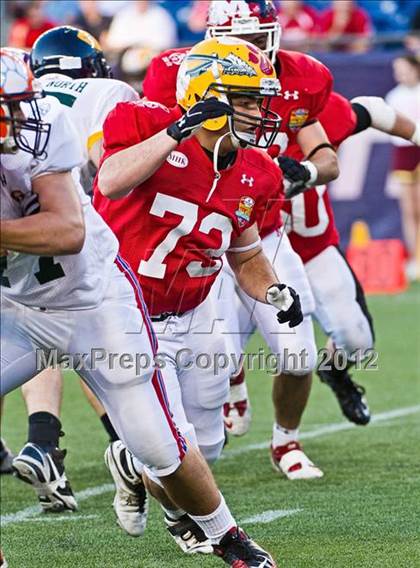 Thumbnail 3 in  MHSFCA/Aleppo Shriners All-Star Classic (North vs. South) photogallery.
