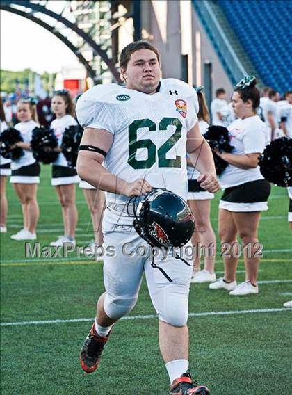 Thumbnail 2 in  MHSFCA/Aleppo Shriners All-Star Classic (North vs. South) photogallery.