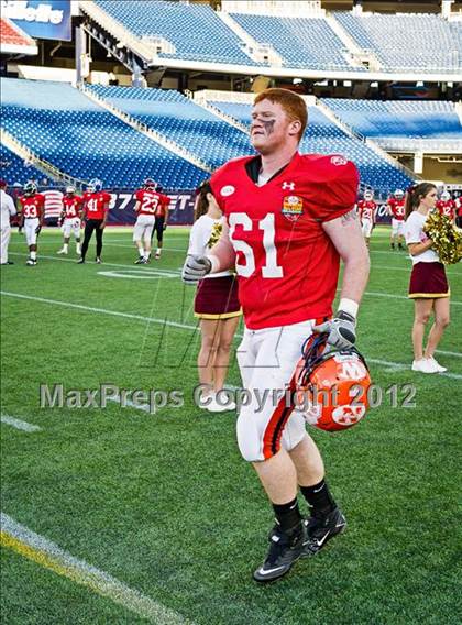 Thumbnail 1 in  MHSFCA/Aleppo Shriners All-Star Classic (North vs. South) photogallery.