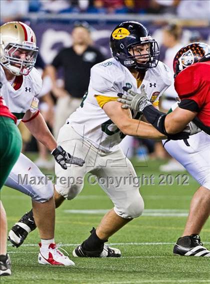 Thumbnail 3 in  MHSFCA/Aleppo Shriners All-Star Classic (North vs. South) photogallery.