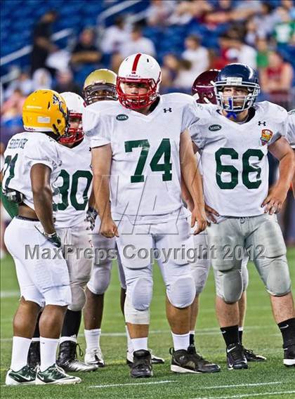 Thumbnail 3 in  MHSFCA/Aleppo Shriners All-Star Classic (North vs. South) photogallery.