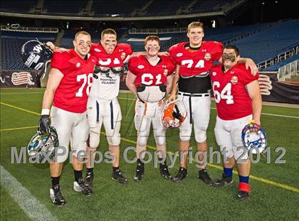 Thumbnail 3 in  MHSFCA/Aleppo Shriners All-Star Classic (North vs. South) photogallery.