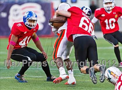 Thumbnail 3 in  MHSFCA/Aleppo Shriners All-Star Classic (North vs. South) photogallery.