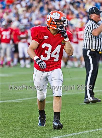 Thumbnail 2 in  MHSFCA/Aleppo Shriners All-Star Classic (North vs. South) photogallery.