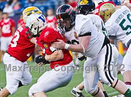 Thumbnail 1 in  MHSFCA/Aleppo Shriners All-Star Classic (North vs. South) photogallery.