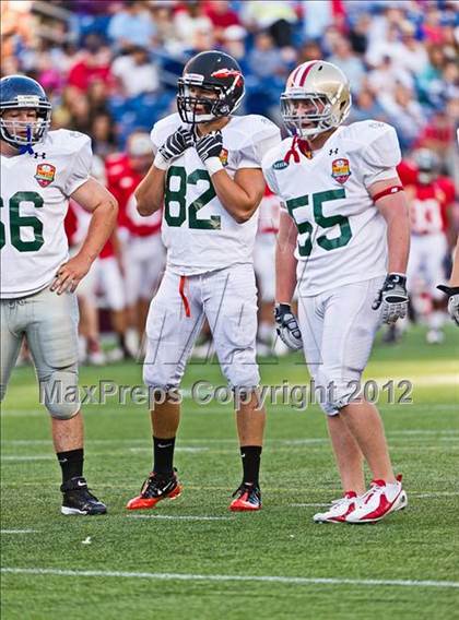 Thumbnail 3 in  MHSFCA/Aleppo Shriners All-Star Classic (North vs. South) photogallery.