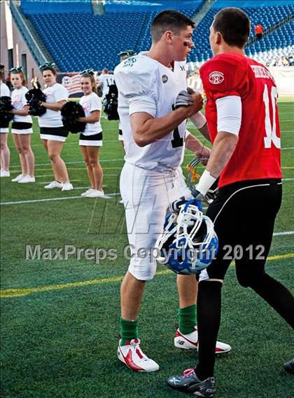 Thumbnail 1 in  MHSFCA/Aleppo Shriners All-Star Classic (North vs. South) photogallery.