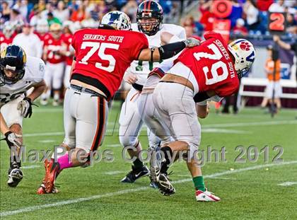 Thumbnail 1 in  MHSFCA/Aleppo Shriners All-Star Classic (North vs. South) photogallery.