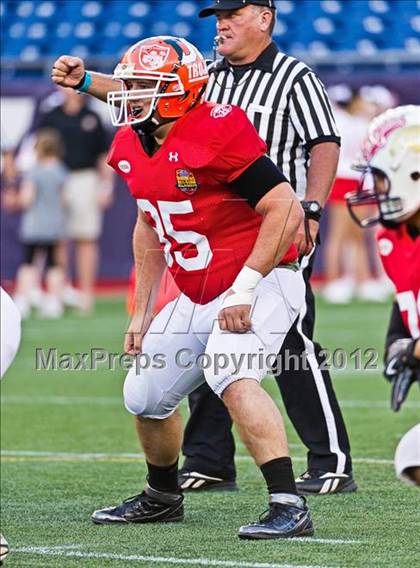 Thumbnail 1 in  MHSFCA/Aleppo Shriners All-Star Classic (North vs. South) photogallery.