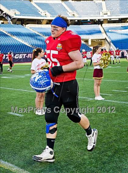 Thumbnail 2 in  MHSFCA/Aleppo Shriners All-Star Classic (North vs. South) photogallery.