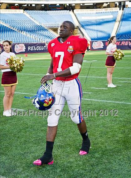 Thumbnail 1 in  MHSFCA/Aleppo Shriners All-Star Classic (North vs. South) photogallery.