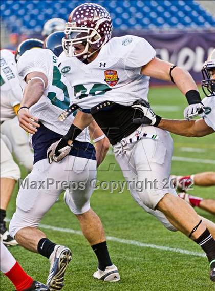 Thumbnail 2 in  MHSFCA/Aleppo Shriners All-Star Classic (North vs. South) photogallery.