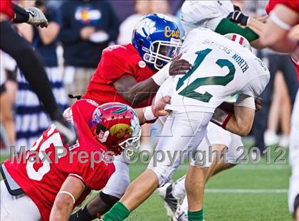 Thumbnail 2 in  MHSFCA/Aleppo Shriners All-Star Classic (North vs. South) photogallery.