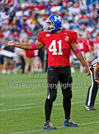 Thumbnail 2 in  MHSFCA/Aleppo Shriners All-Star Classic (North vs. South) photogallery.