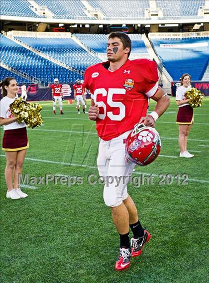 Thumbnail 1 in  MHSFCA/Aleppo Shriners All-Star Classic (North vs. South) photogallery.