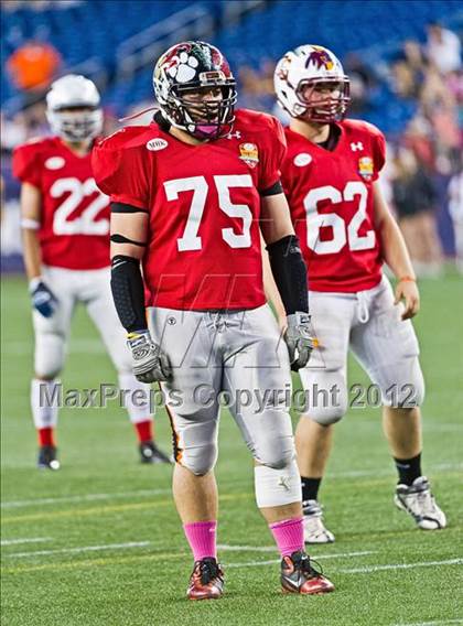 Thumbnail 2 in  MHSFCA/Aleppo Shriners All-Star Classic (North vs. South) photogallery.
