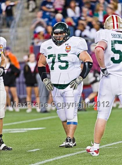 Thumbnail 2 in  MHSFCA/Aleppo Shriners All-Star Classic (North vs. South) photogallery.
