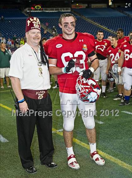 Thumbnail 2 in  MHSFCA/Aleppo Shriners All-Star Classic (North vs. South) photogallery.