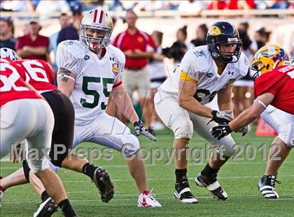 Thumbnail 2 in  MHSFCA/Aleppo Shriners All-Star Classic (North vs. South) photogallery.