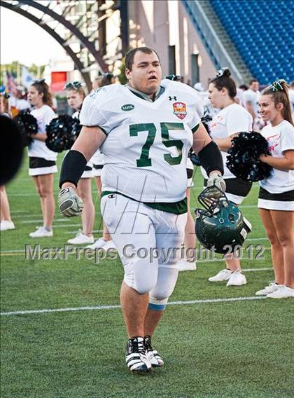 Thumbnail 3 in  MHSFCA/Aleppo Shriners All-Star Classic (North vs. South) photogallery.